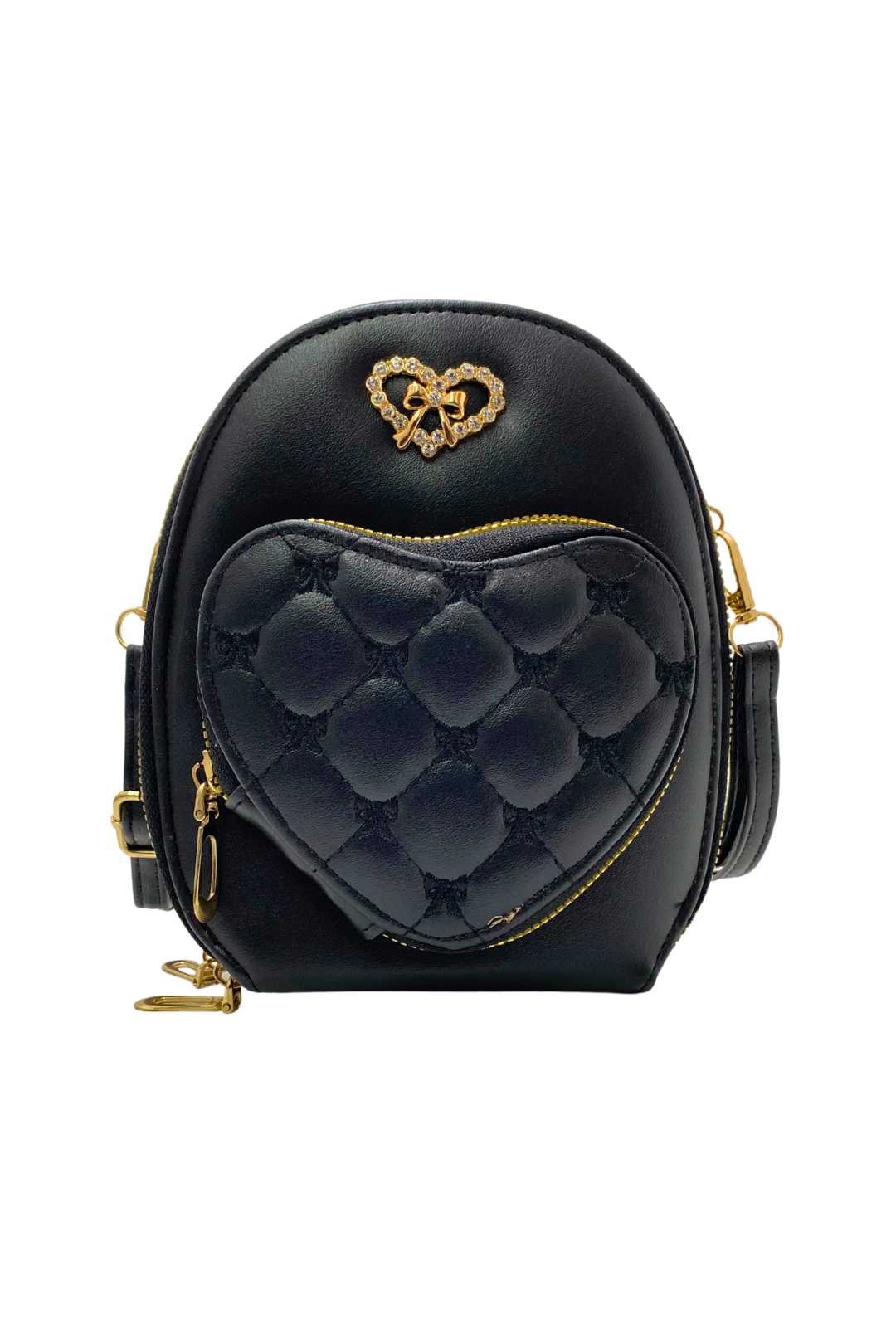 S3672 Heart Crossbody Bag