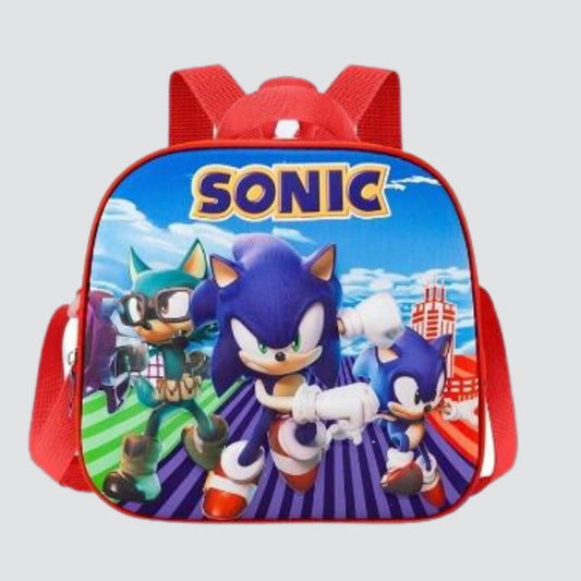 Red & Blue Sonic Insulated Lunch Bag