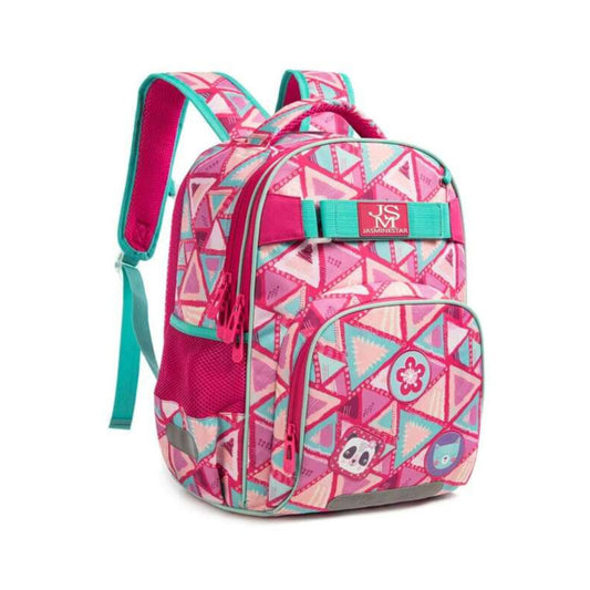 Colourful Abstract Girls 3-Piece Backpack Set