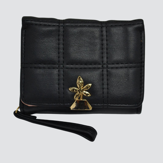 S3389 Mini Folding PU Leather Wallet