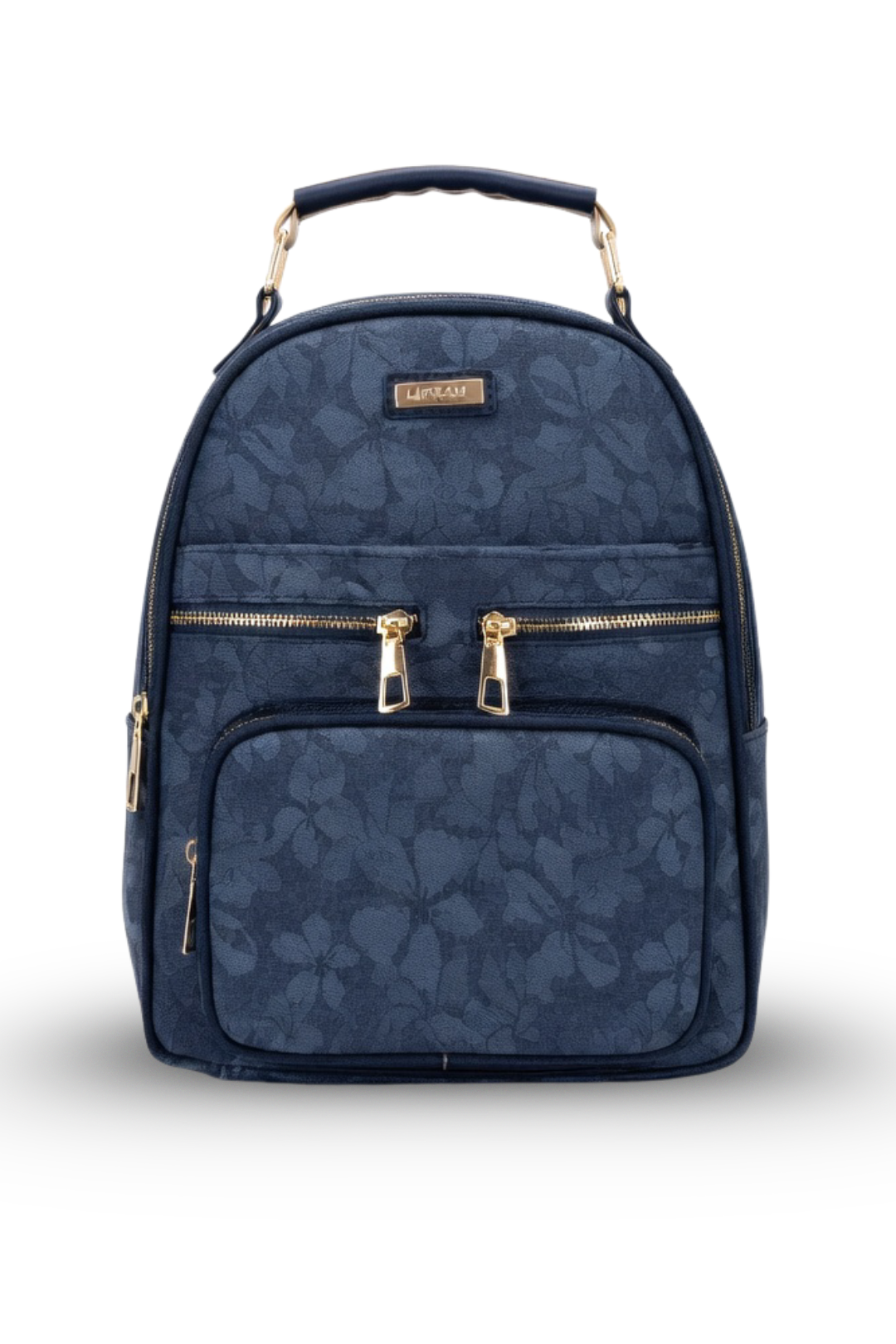Elegant Floral Textured Backpack
