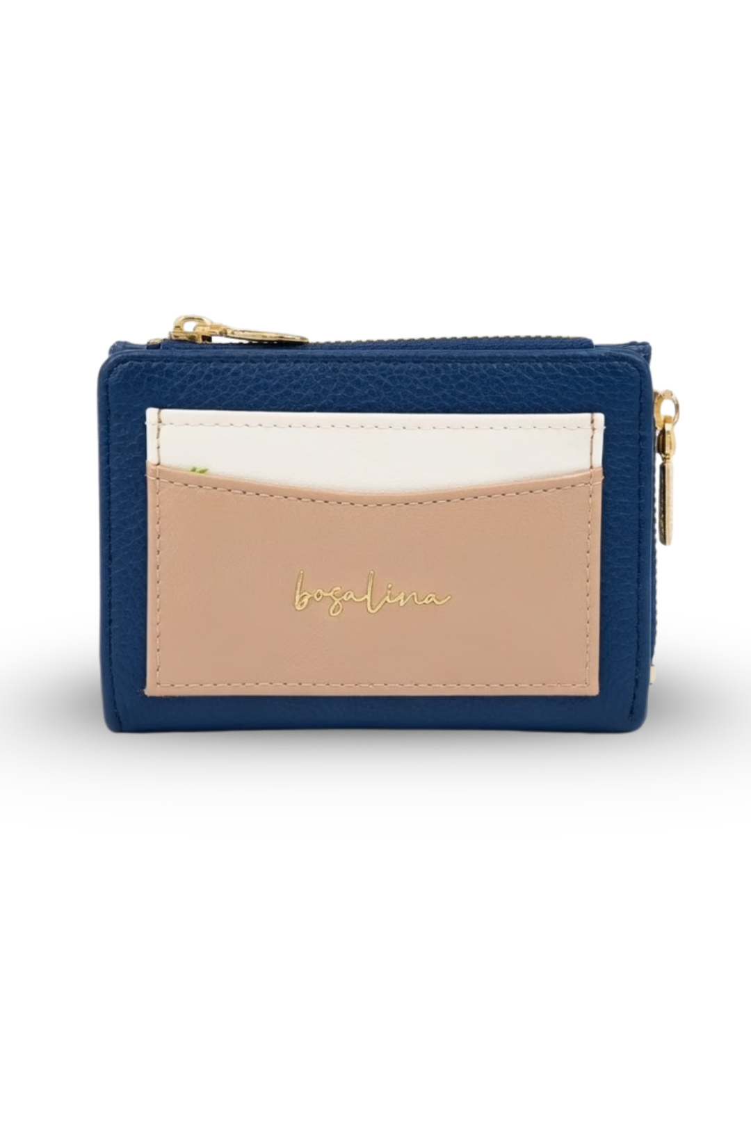 Colorblock Card Holder Wallet