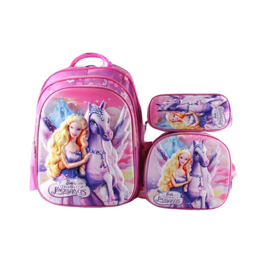 G322 Barbie Backpack / Trolley Set