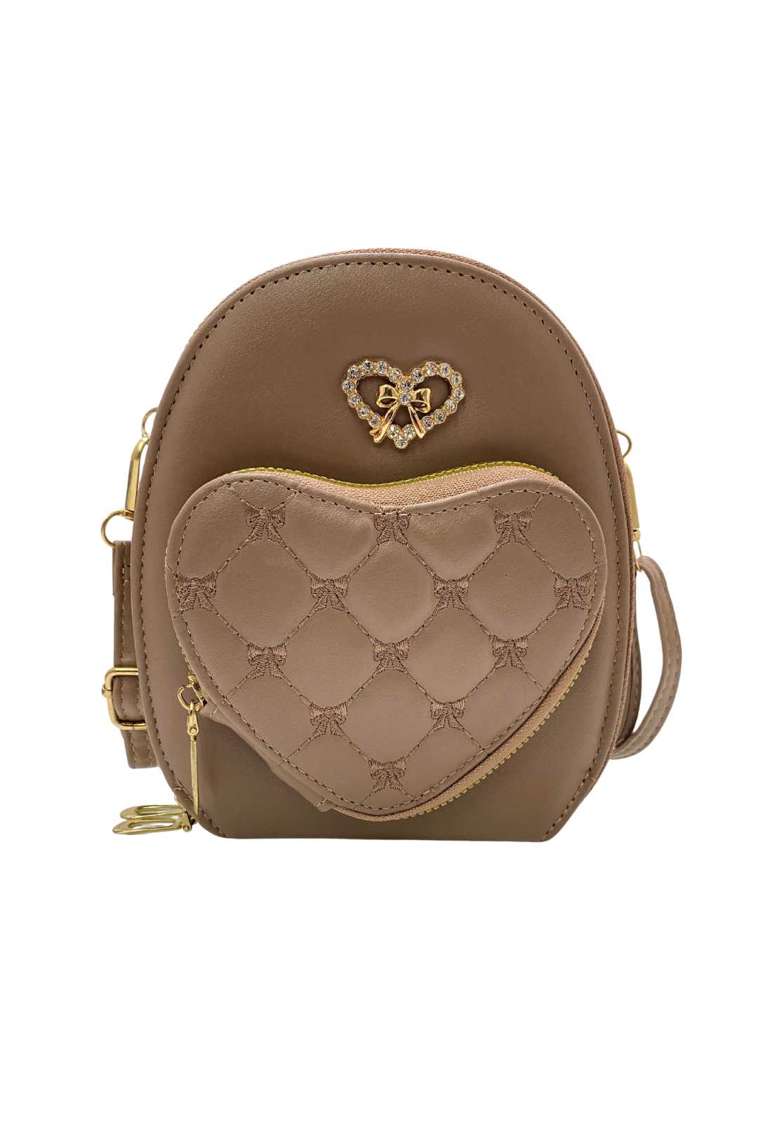 S3672 Heart Crossbody Bag