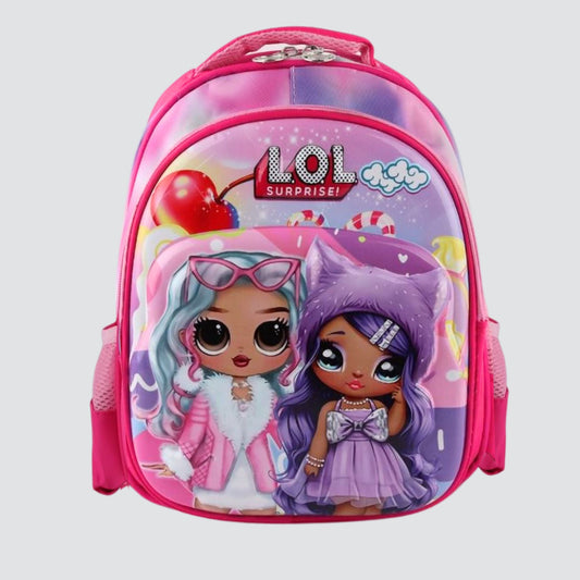 Lol character dolls with 3d print backpack