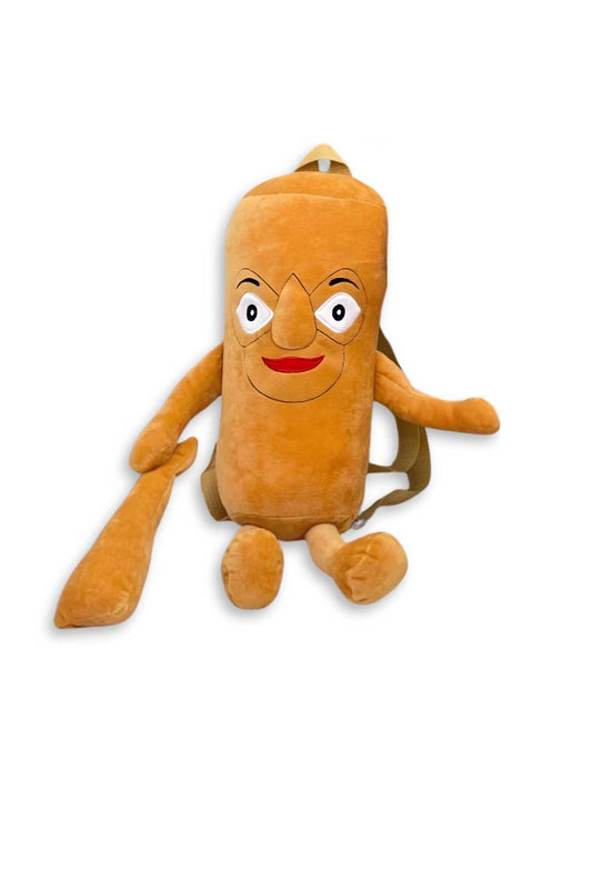 G821 Tung Tung Tung Sahur Kid's Plush Backpack