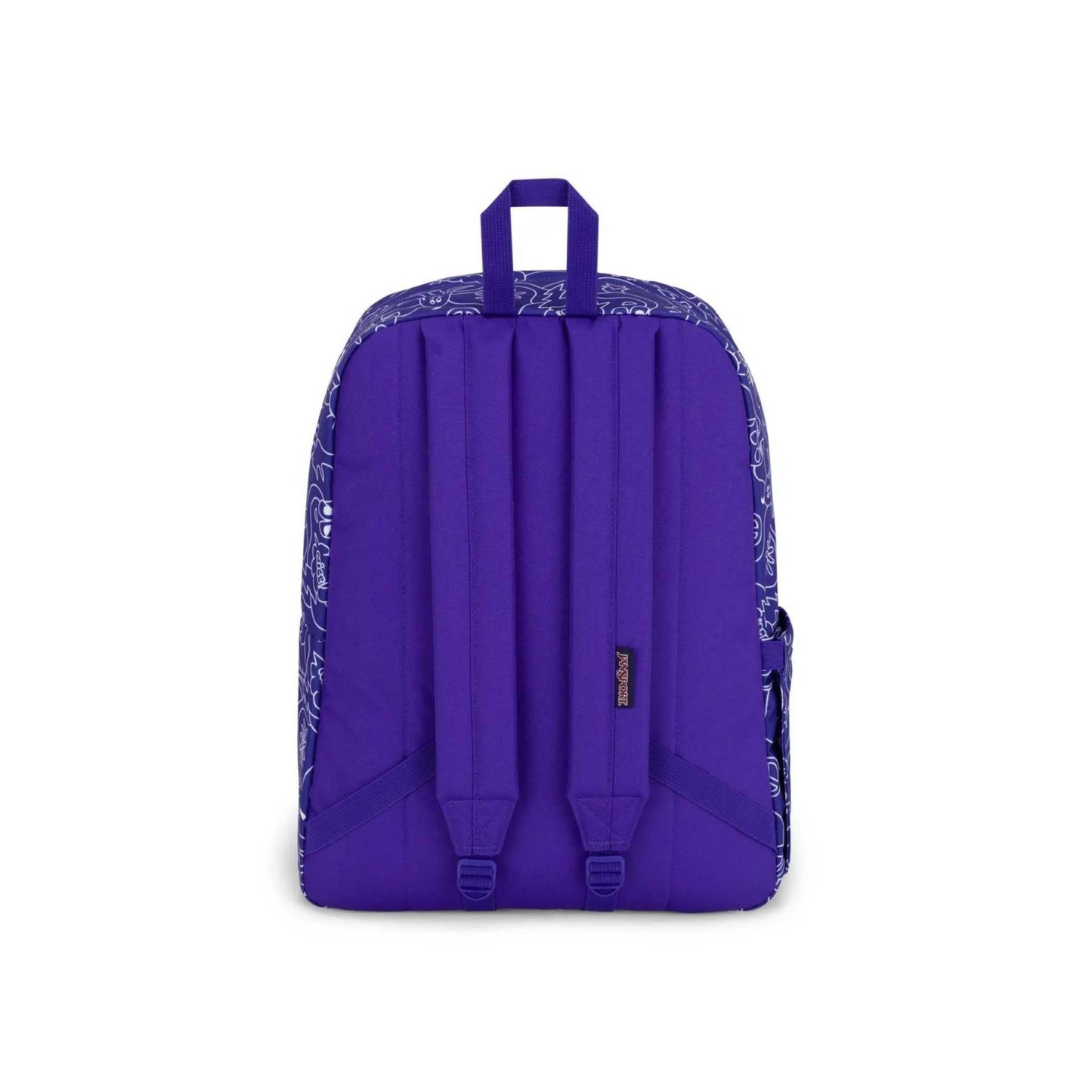 Jansport Superbreak Plus Dub Doodle Purple Backpack