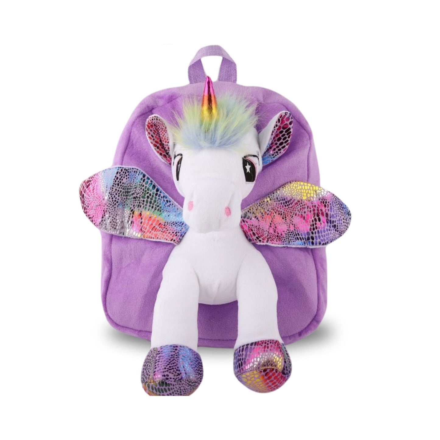 G1014 Unicorn Plush Backpack