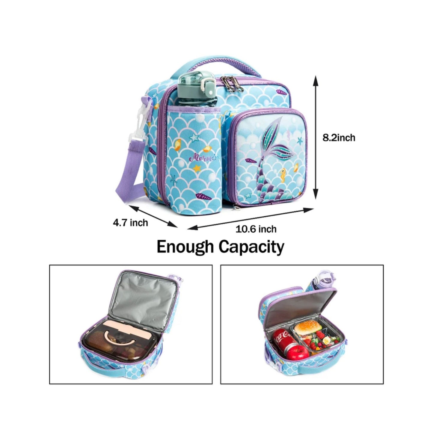 Mermaid Insulated Lunch Bag