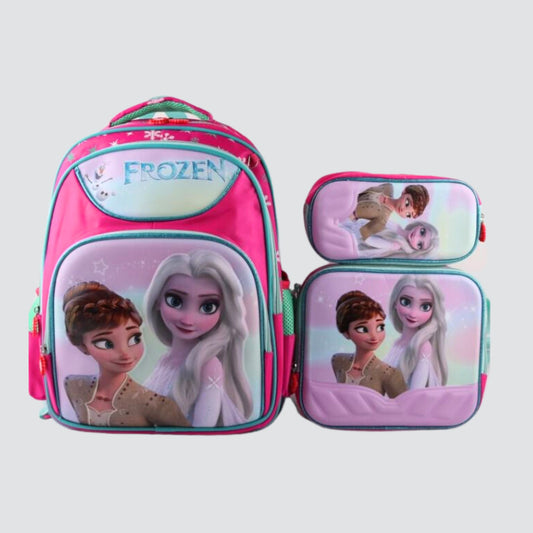 3625 Frozen 3-Piece Backpack / Trolley Set
