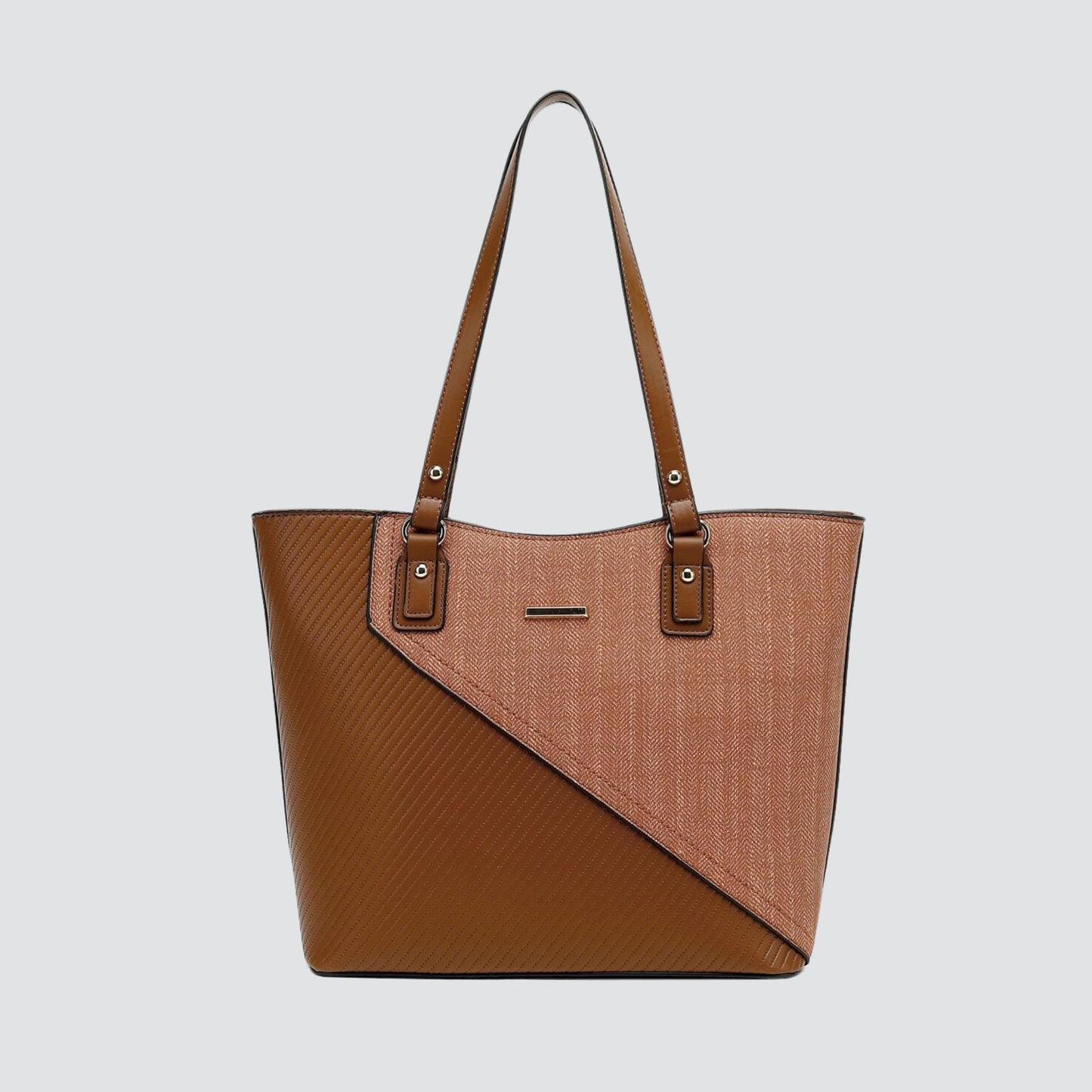 Cognac Deline Fashion Handbag