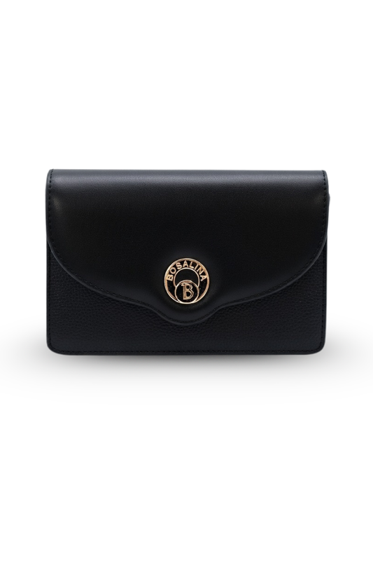 Compact Flap Crossbody Wallet