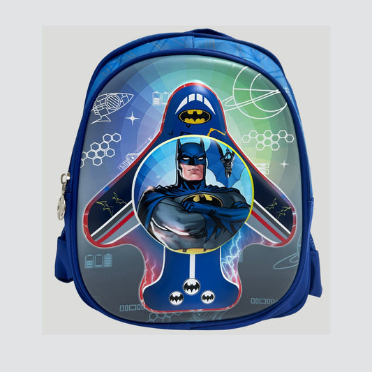 Blue Batman character 3D backpack 