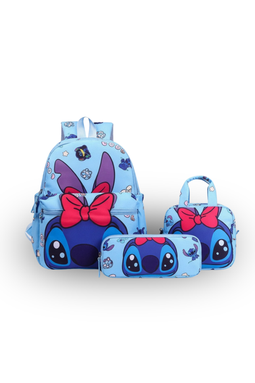 Kids 4-Piece Stitch Backpack Set