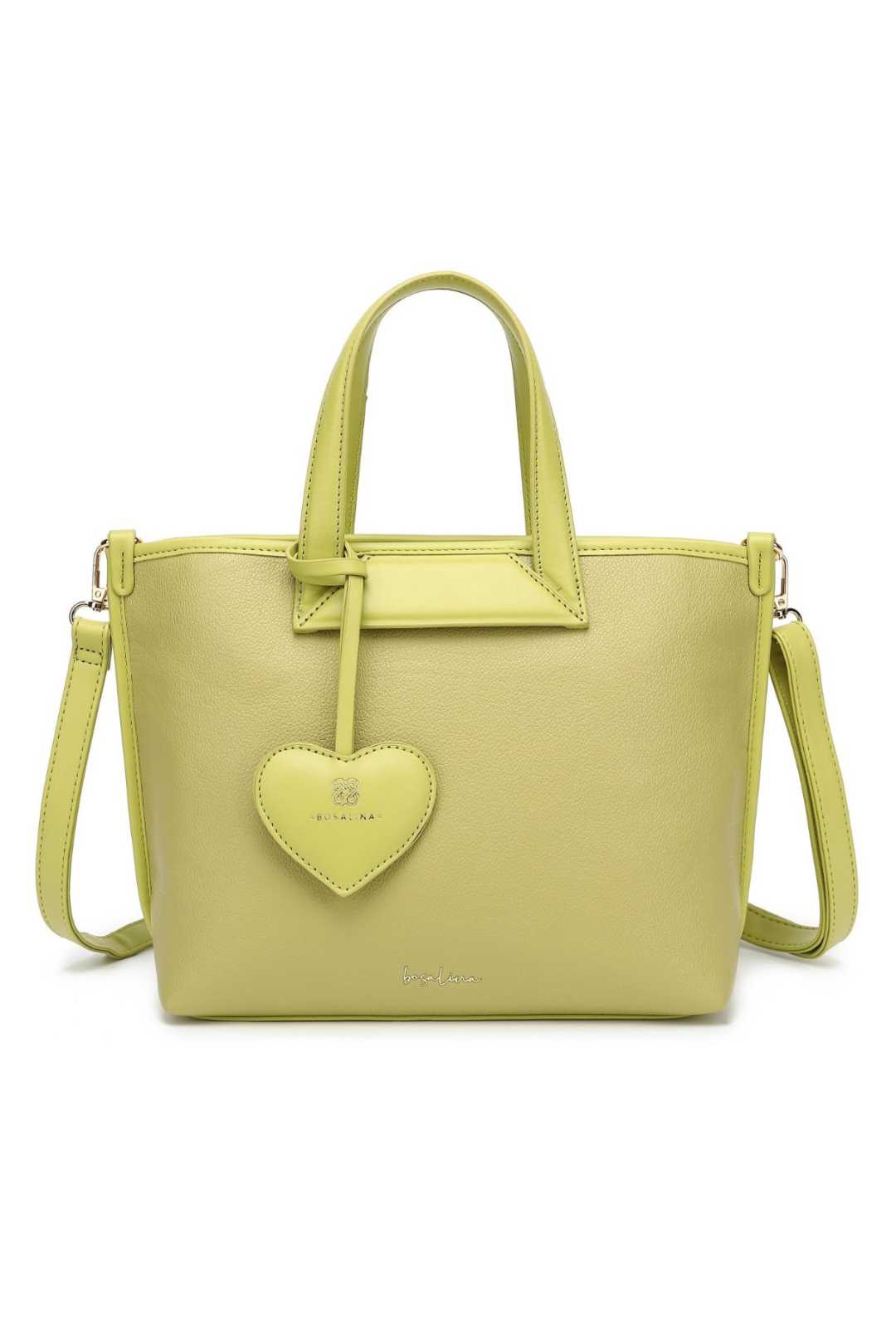 Bosalina Handbag with Heart Keychain