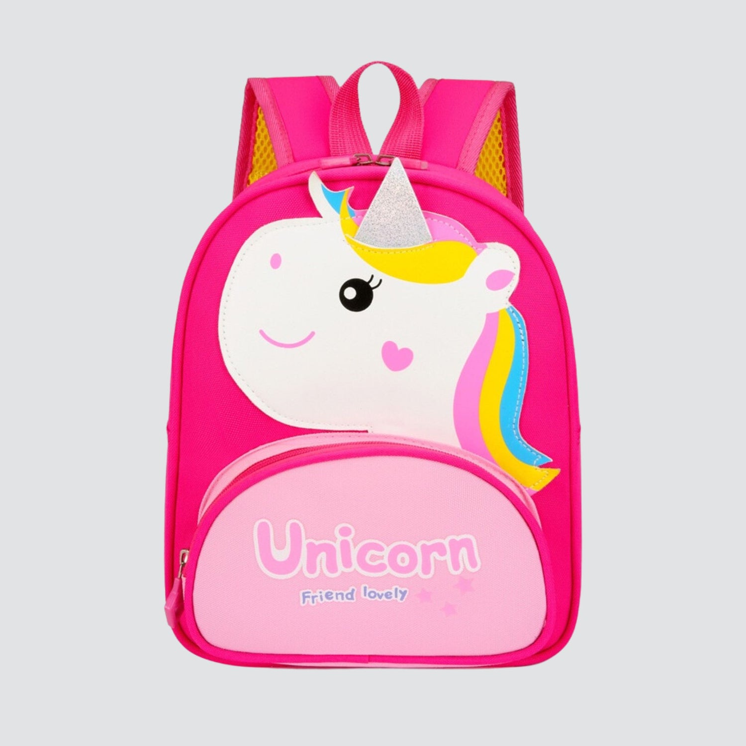 Fuchsia Pink Unicorn Mini Backpack