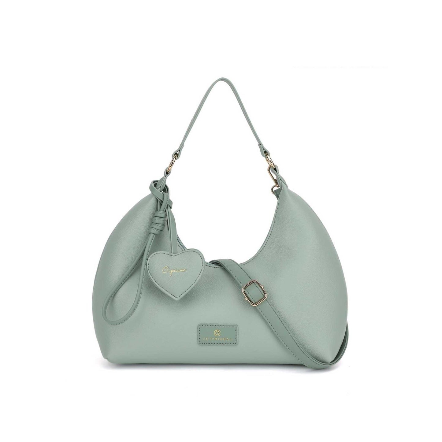 DS2506 Cipriana Handbag with Heart Keychain