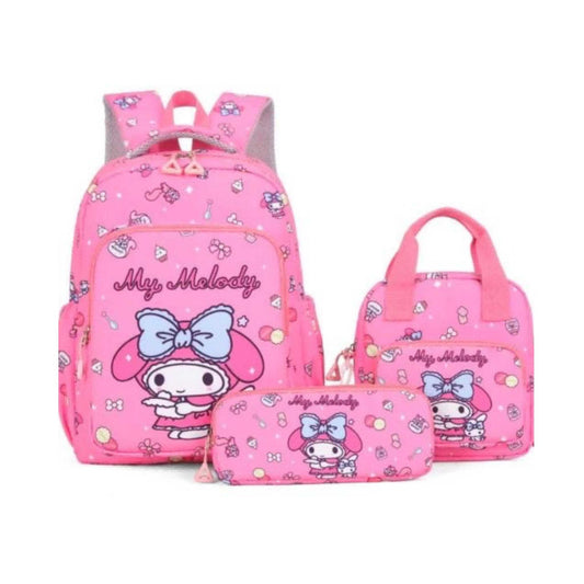 G646 My Melody 3 Piece Backpack Set