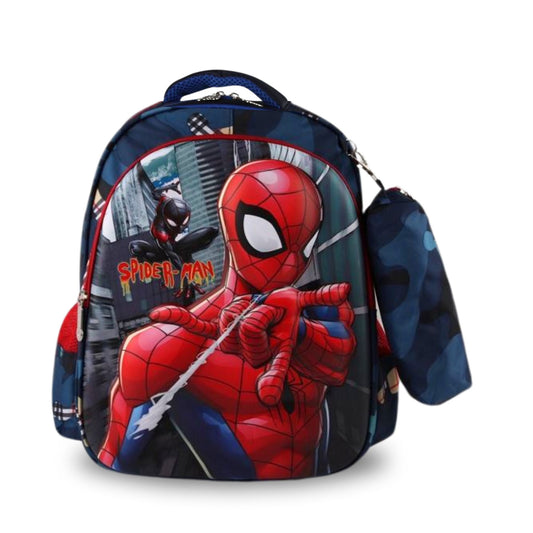 G3129 SpiderMan Backpack & Pencil Case