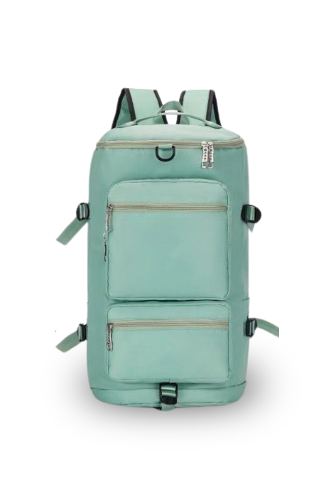 Convertible Travel Duffle Backpack with Multi-Pocket Storage