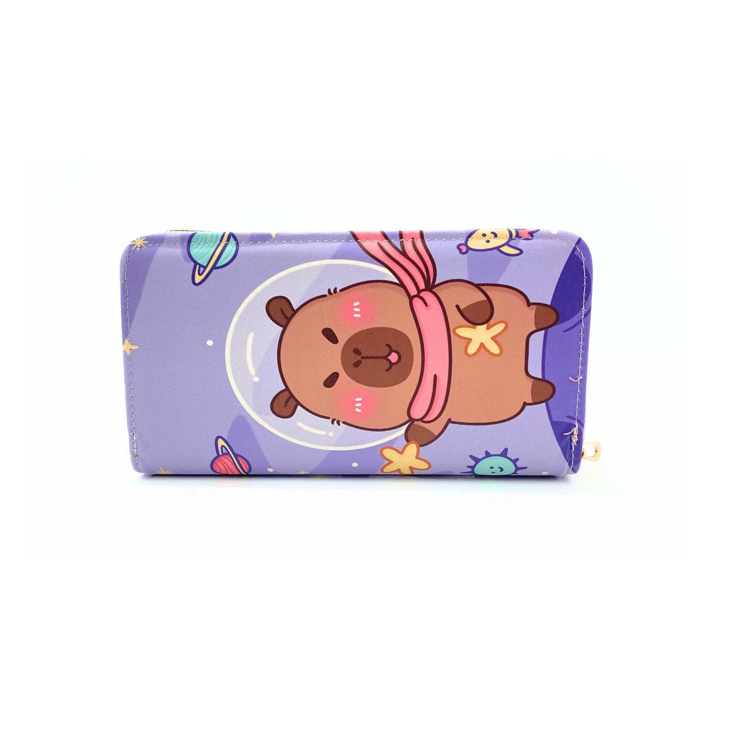 S3893 Capybara Wallet with Wristlet strap
