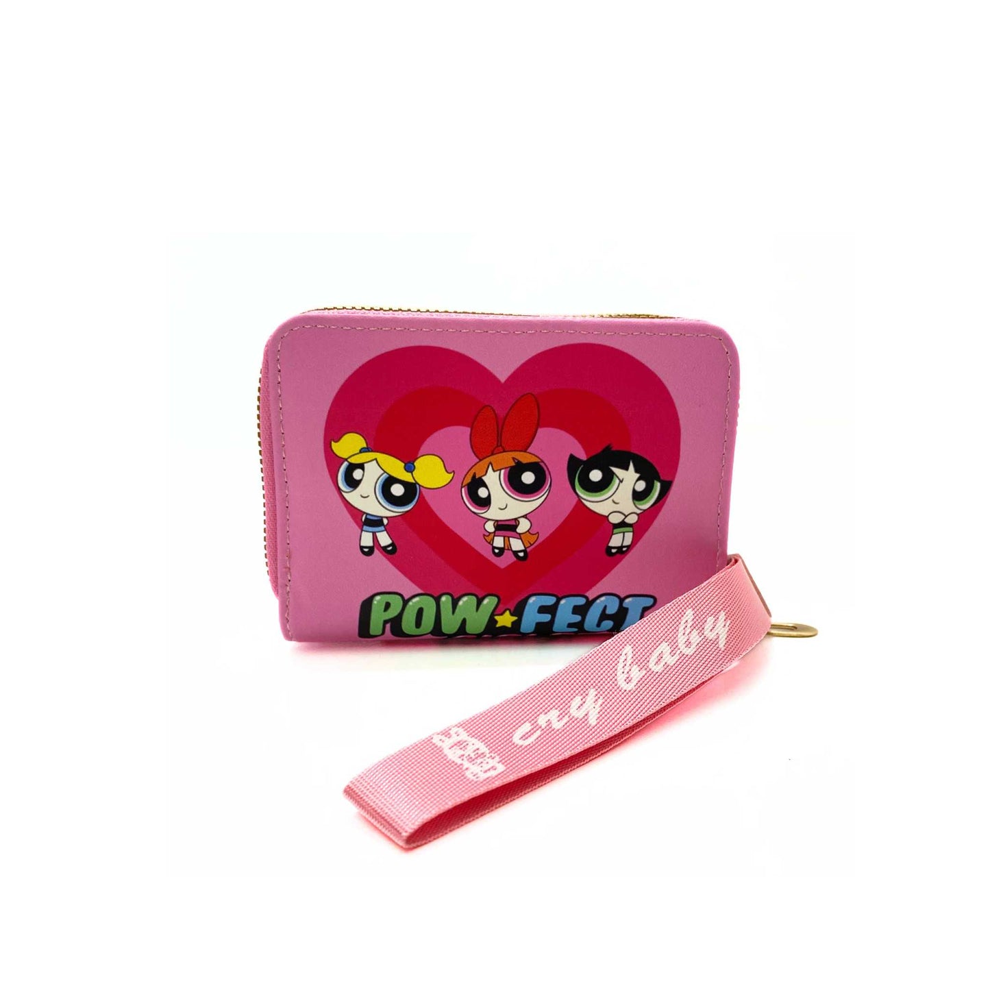 S3895 Crybaby Mini Wallet with Wristlet strap