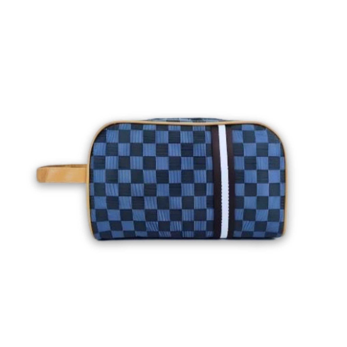 S3823 Multi-purpose Checkered Patterned Pouch