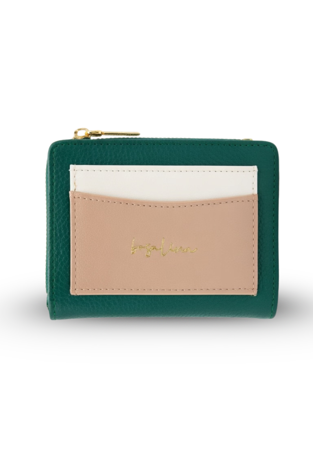 Colorblock Card Holder Wallet