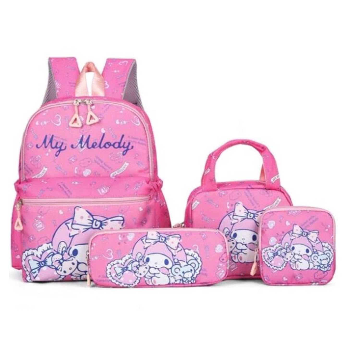 G504 My Melody 4 Piece Backpack Set