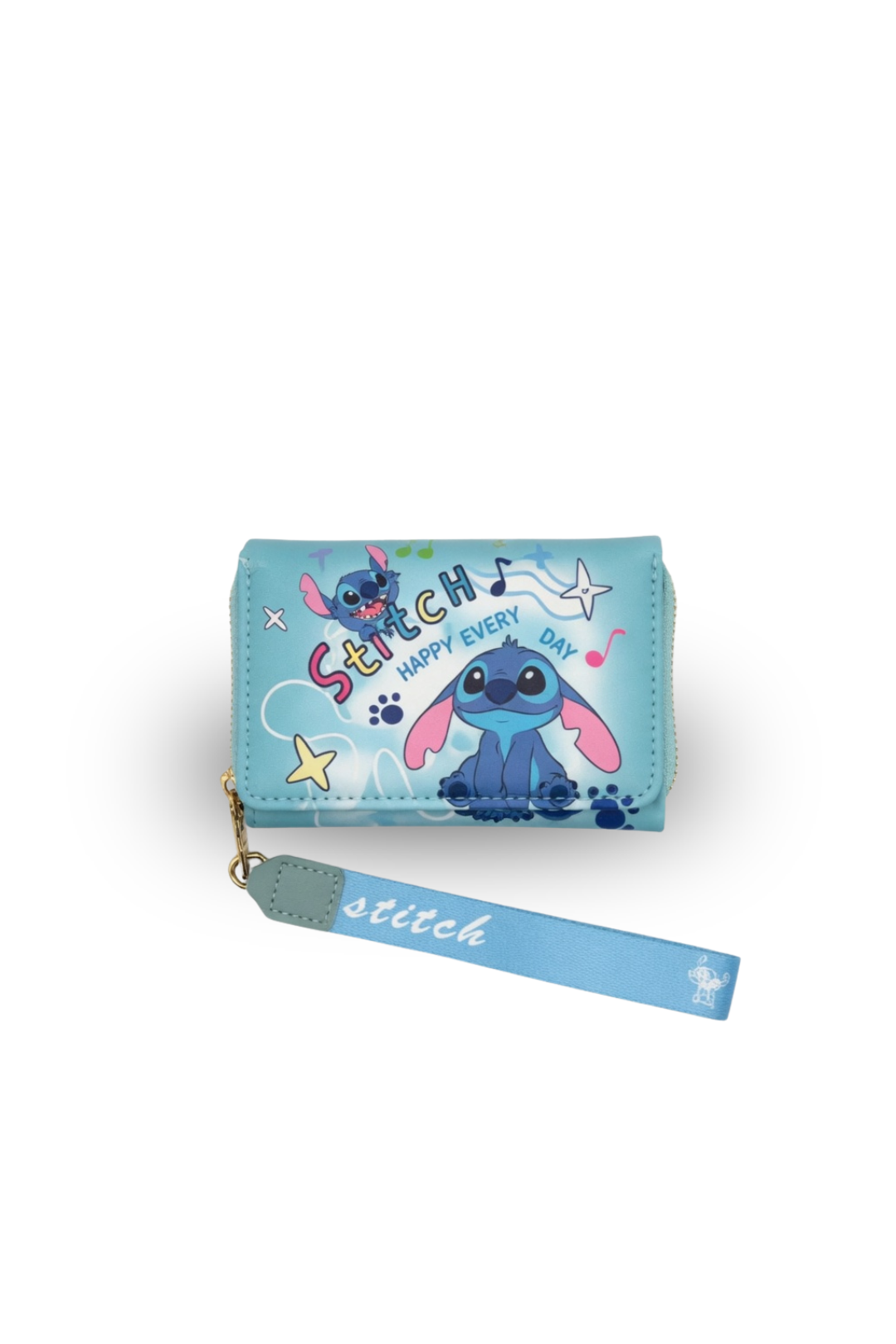 Cute Cartoon Character Mini Wallet with Wrist Strap