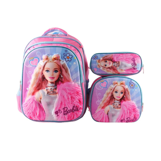 G238 Barbie Backpack / Trolley Set
