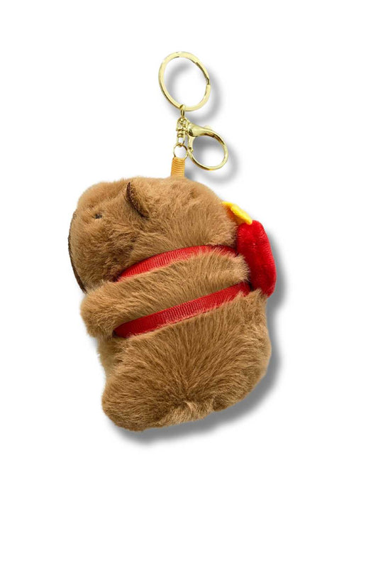 DS11 Plush Capybara Keychain
