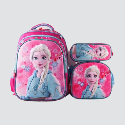 G3026 Frozen 3-Piece Backpack / Trolley Set
