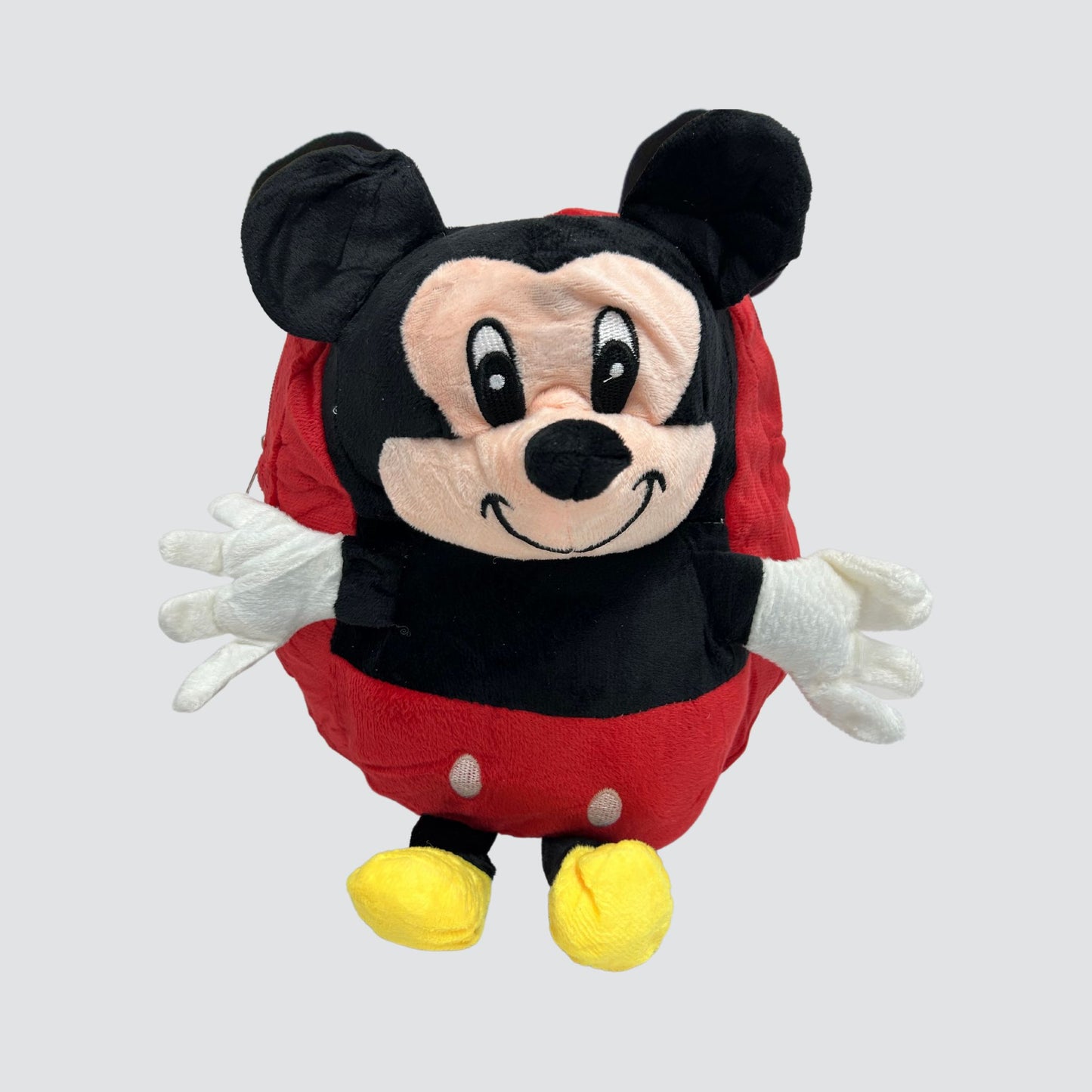 Red Mickey Mouse Plush Backpack