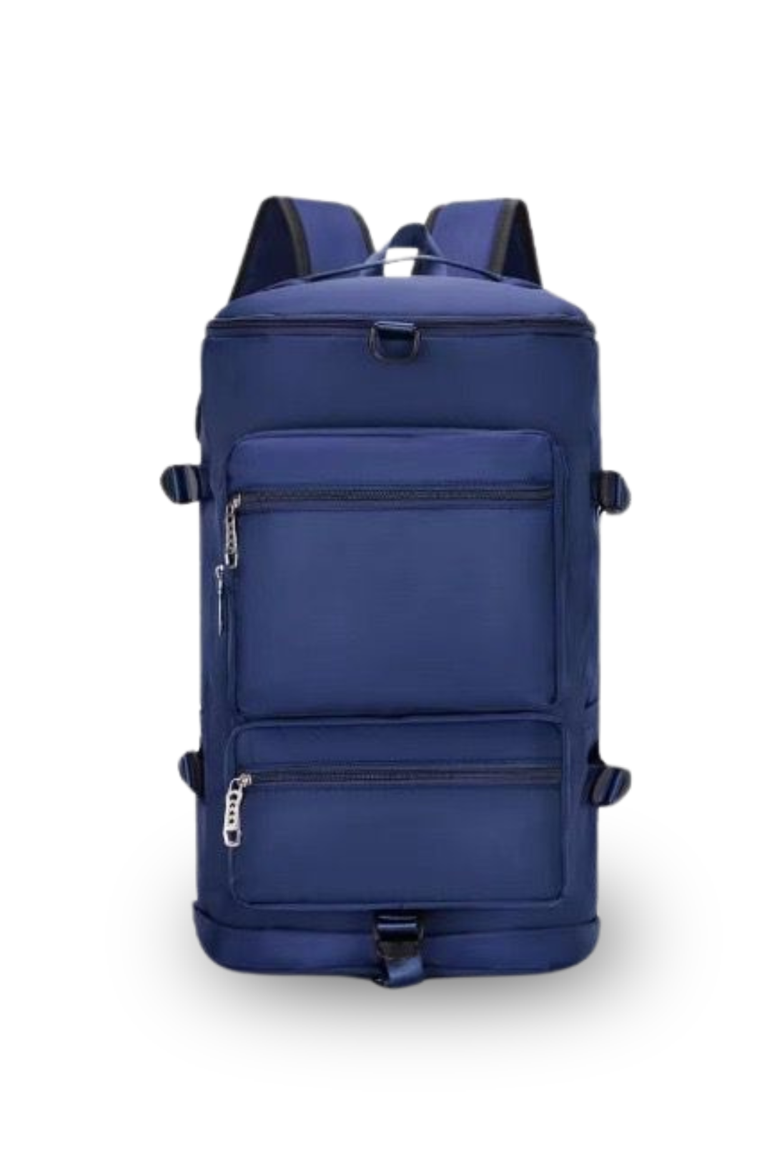 Convertible Travel Duffle Backpack with Multi-Pocket Storage