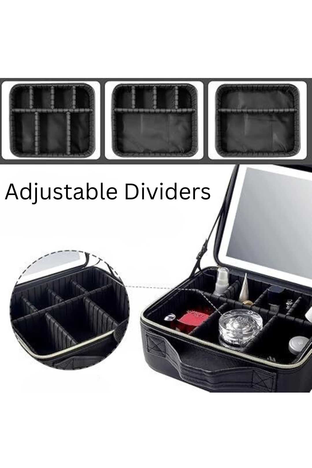 LED Makeup Mirror Handheld Box