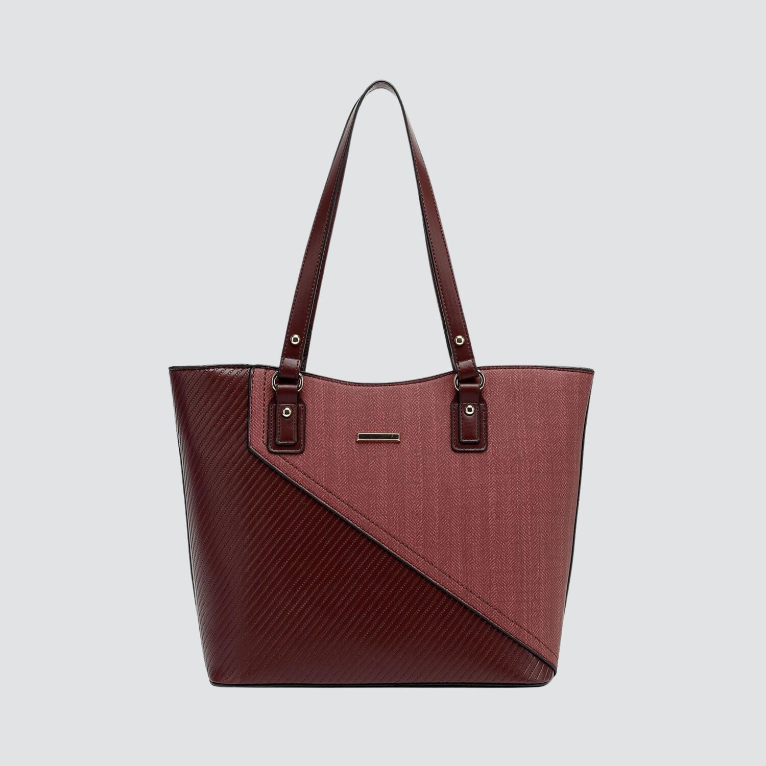 Wine coloured Deline Fashion Handbag