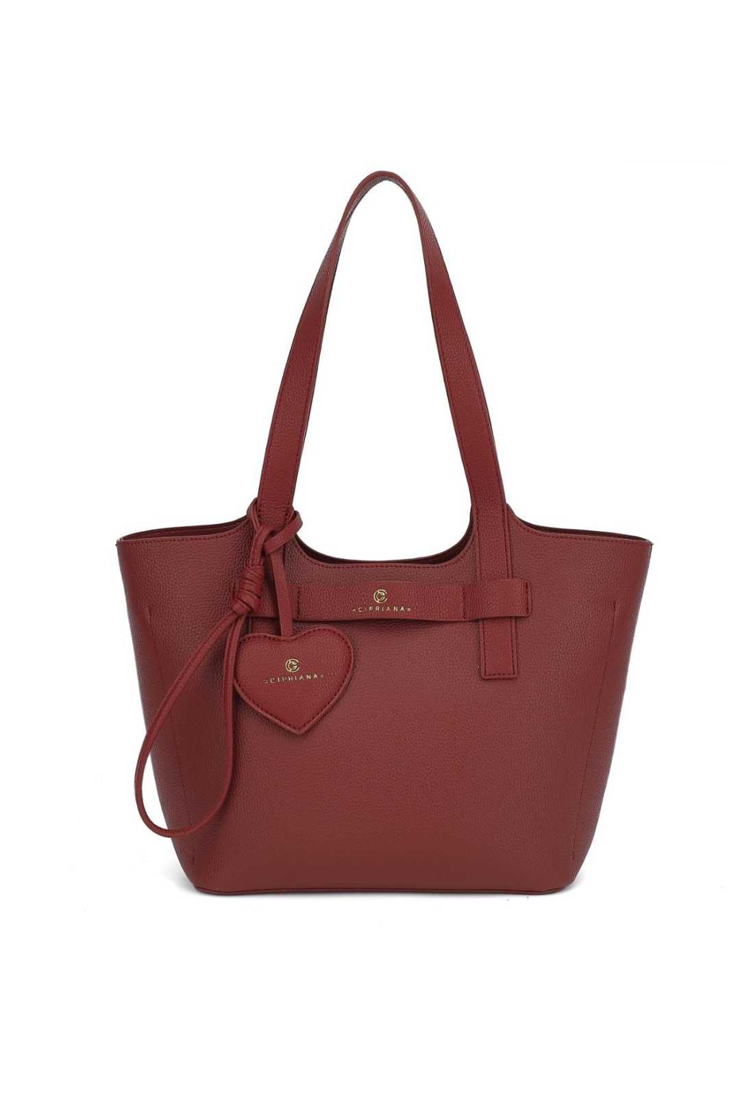 DS2507 Cipriana Tote Handbag with Heart Keychain