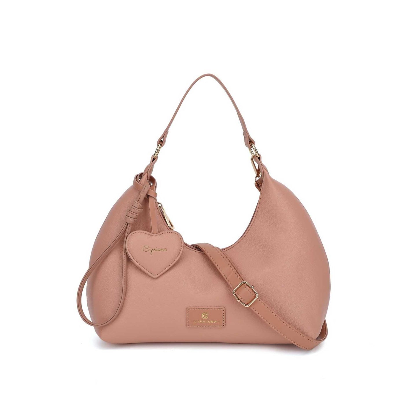 DS2506 Cipriana Handbag with Heart Keychain