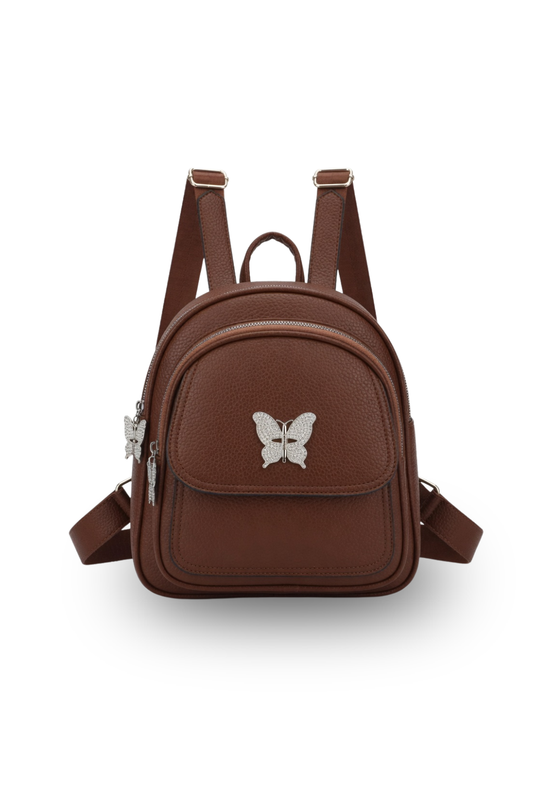 Butterfly Charm Mini Backpack