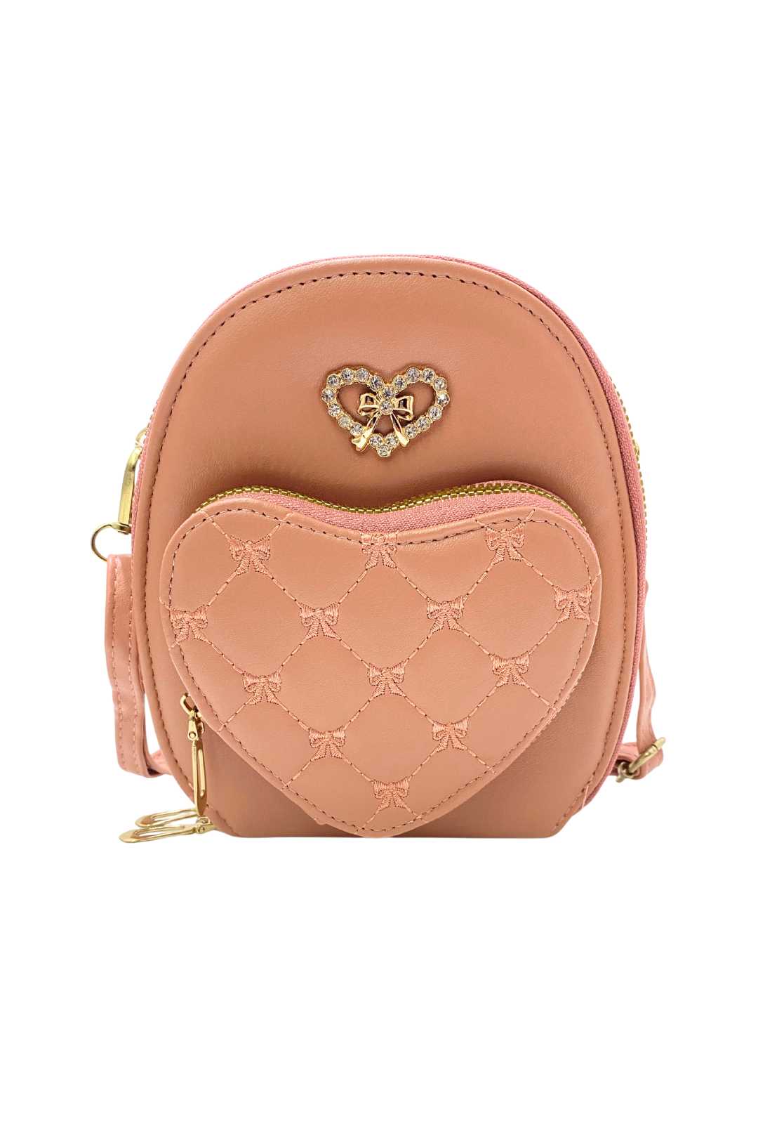 S3672 Heart Crossbody Bag