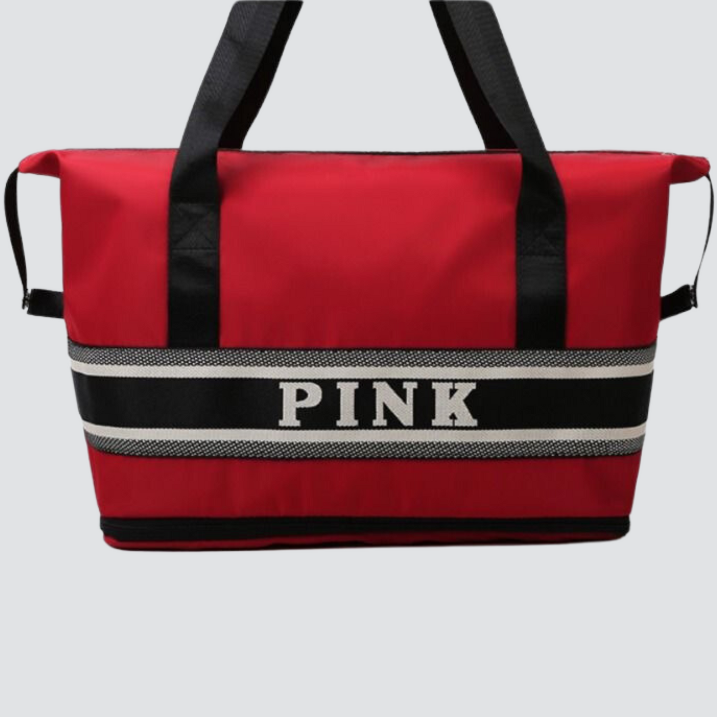 Red PINK Tote / Duffel Bag