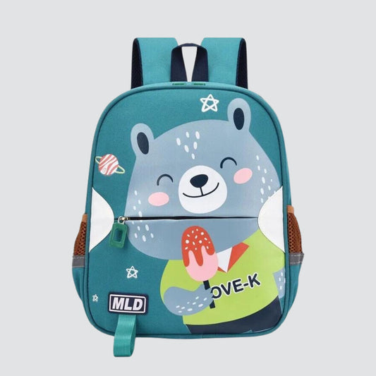 Bear Print Mini Backpack
