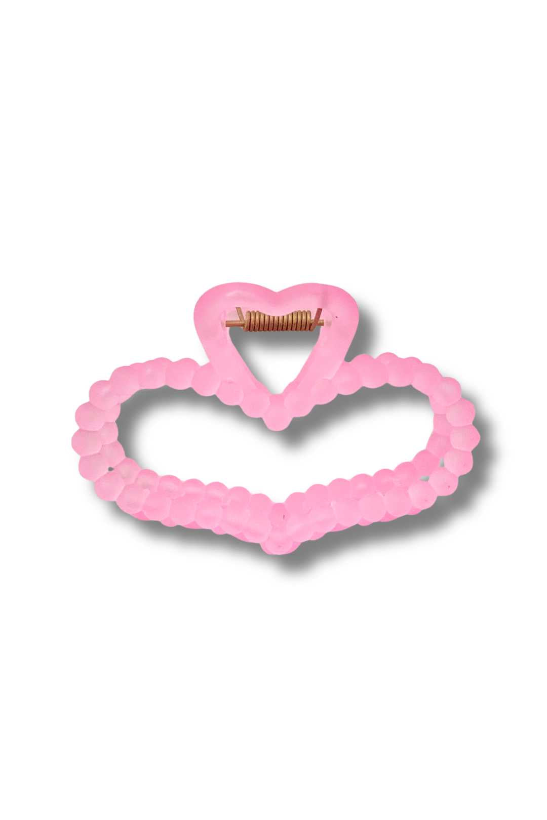 457 Heart-Shaped Hair Claw Clip