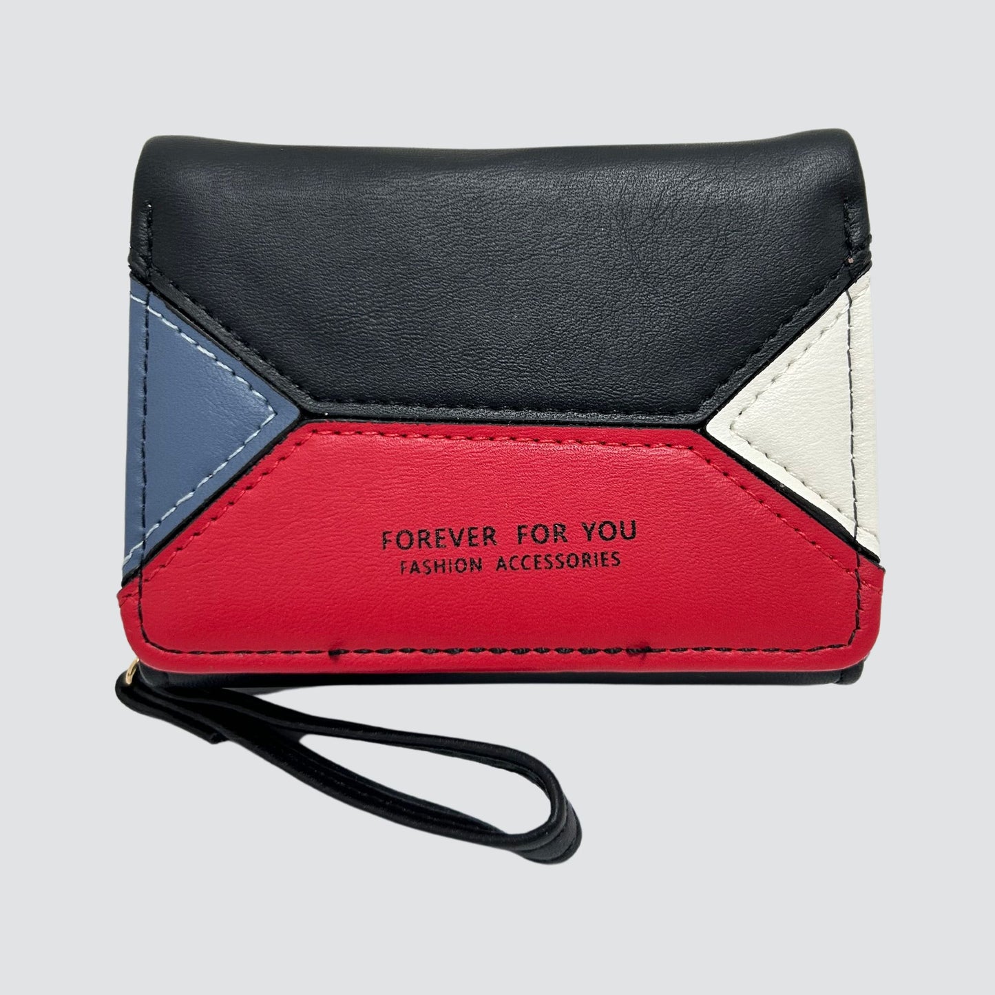 S3377 Mini Folding PU Leather Wallet