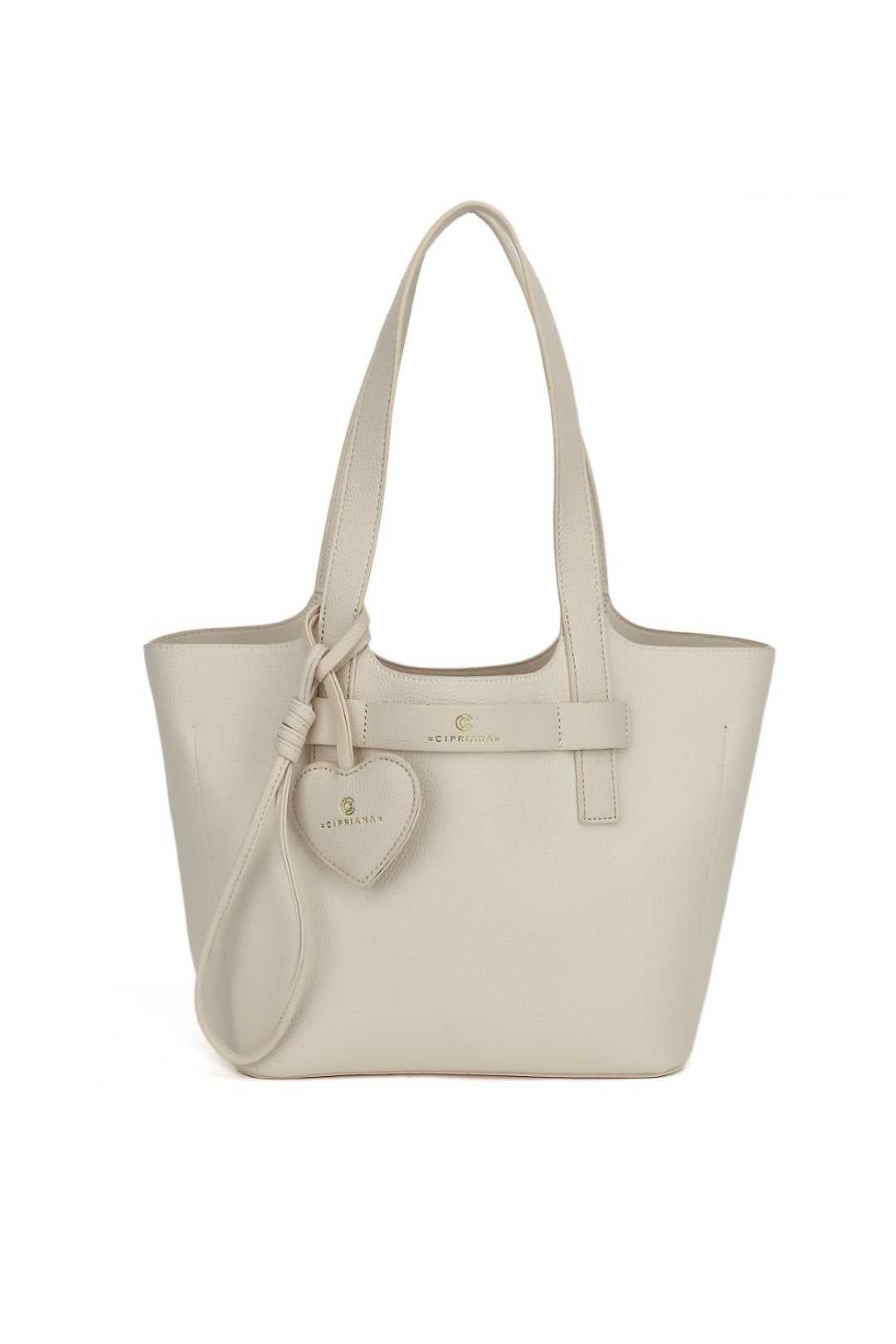 DS2507 Cipriana Tote Handbag with Heart Keychain