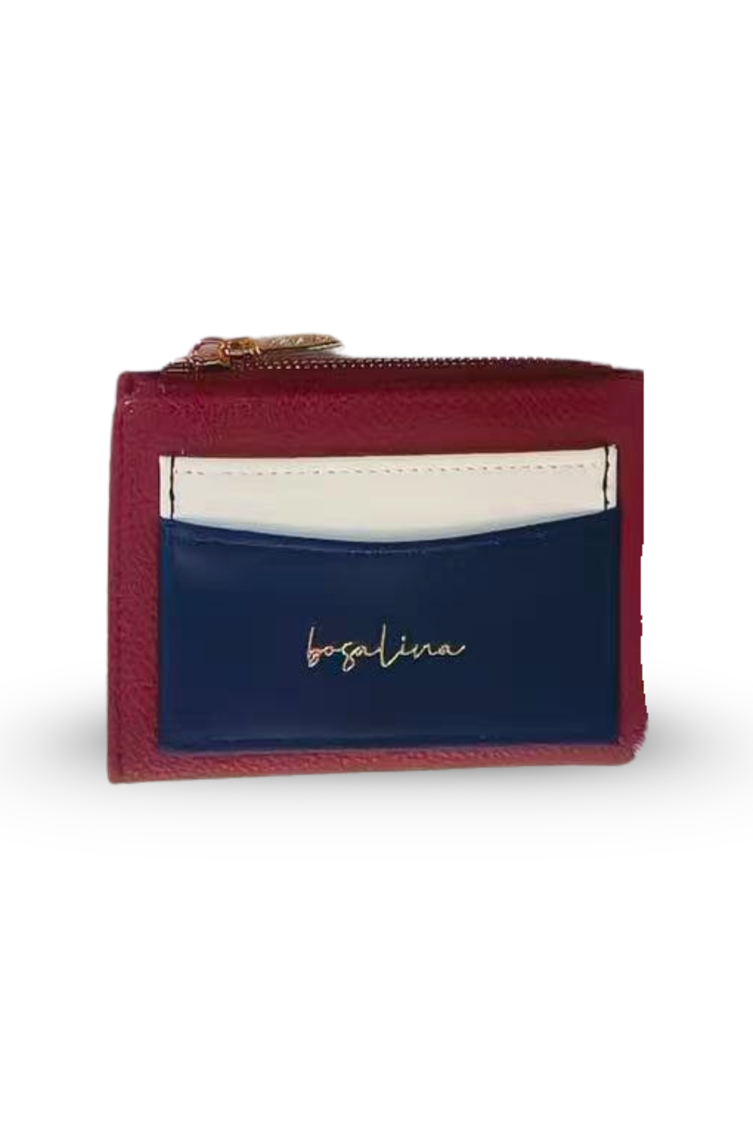 Colorblock Card Holder Wallet