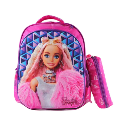 BC238 Barbie Backpack & Pencil Case