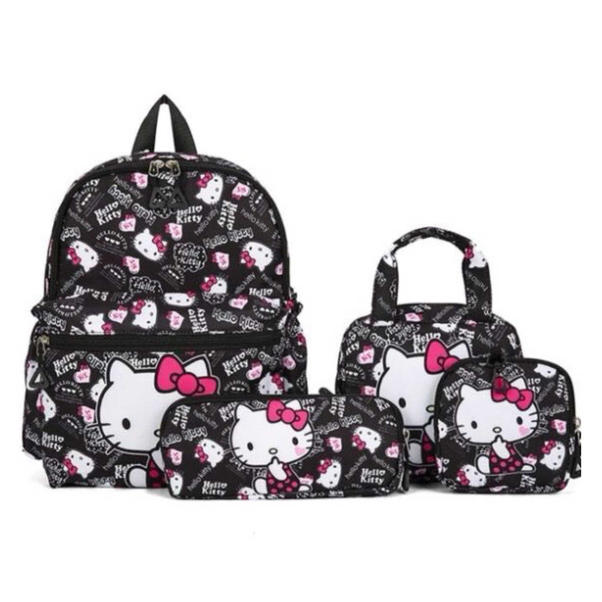 G504 Hello Kitty 4 Piece Backpack Set