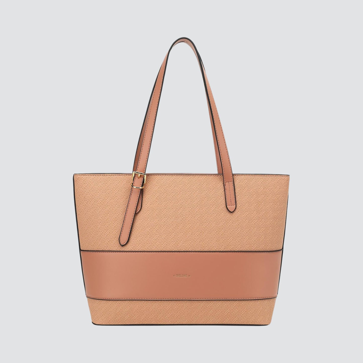 Rose coloured Deline Tote Handbag